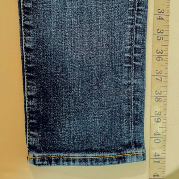 American Eagle Young Mens Size 30x31  Skinny  Straight Jeans AIRFLEX+ Dark Wash - Picture 8 of 13